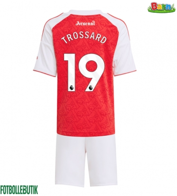 Arsenal Leandro Trossard #19 Hemmaställ Barn 2025-26 Kortärmad (+ Korta byxor)